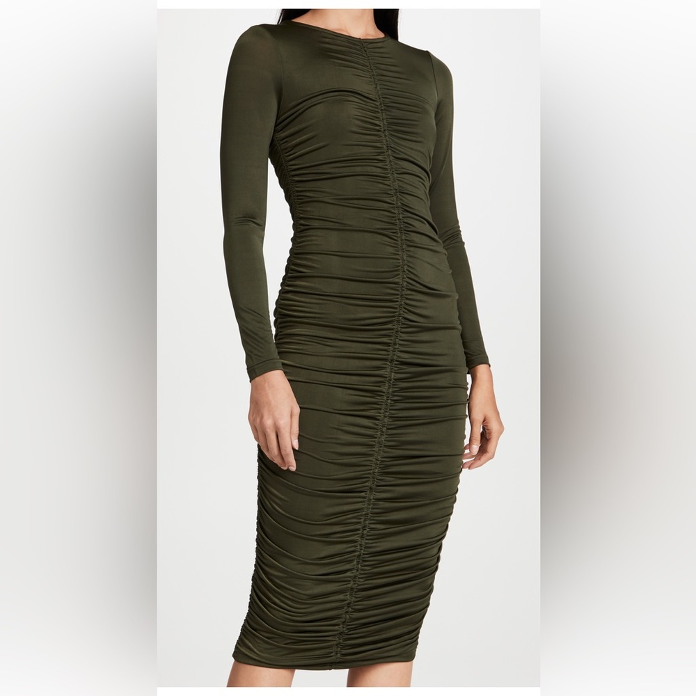 MINKPINK Willow Rouched Jersey Dress